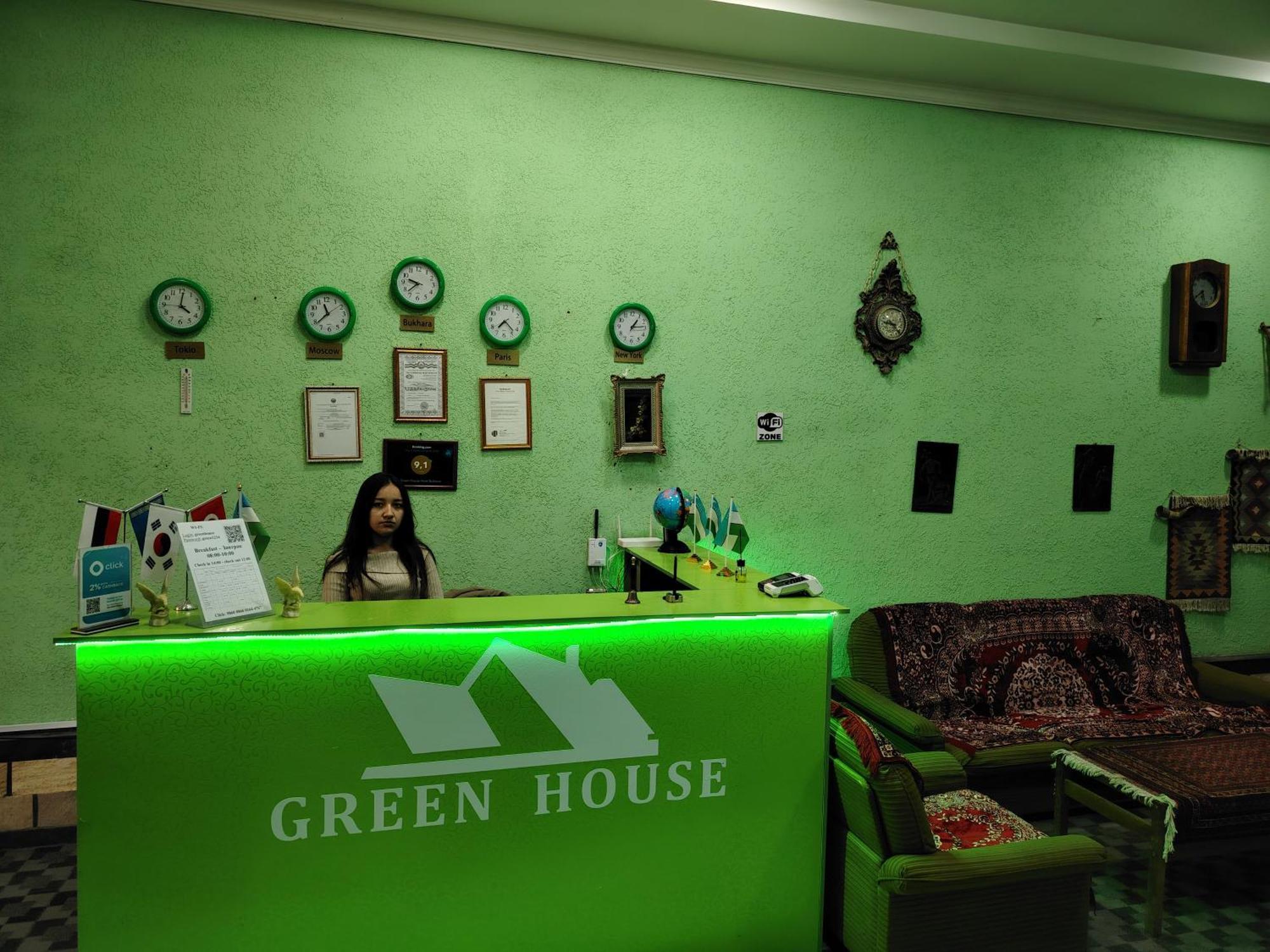 Green House Hotel & Hostel بخارى المظهر الخارجي الصورة